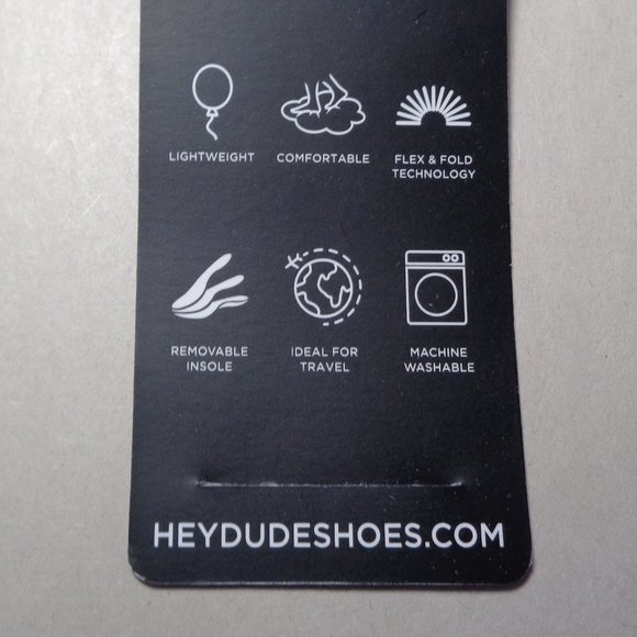 Hey Dude Size 13 M MIKKA Chambray Beige Cotton Slip On Loafers New Men's Shoes - Picture 14 of 14